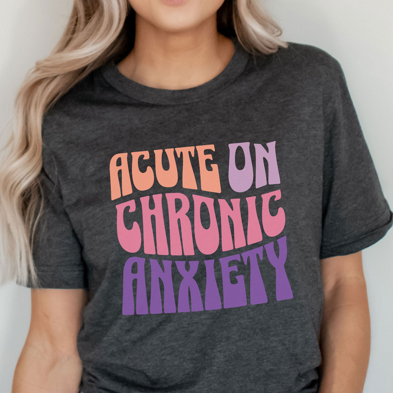 Anxiety Tee | Pink