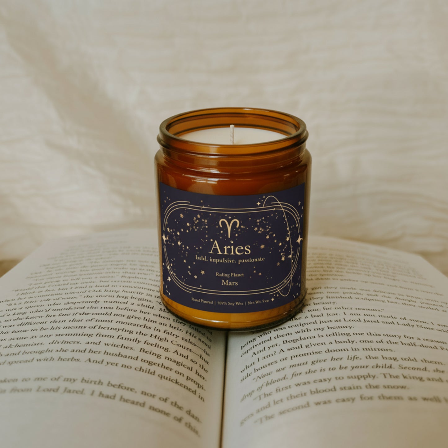 Hand Poured Zodiac Sign Candle