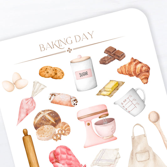 Baking Sticker Sheet