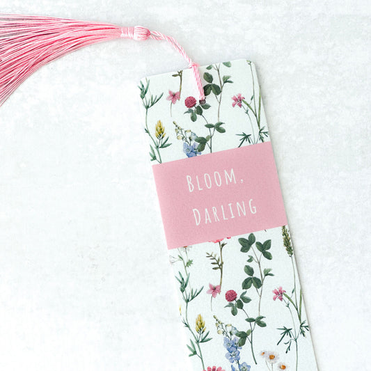 Bloom Floral Bookmark