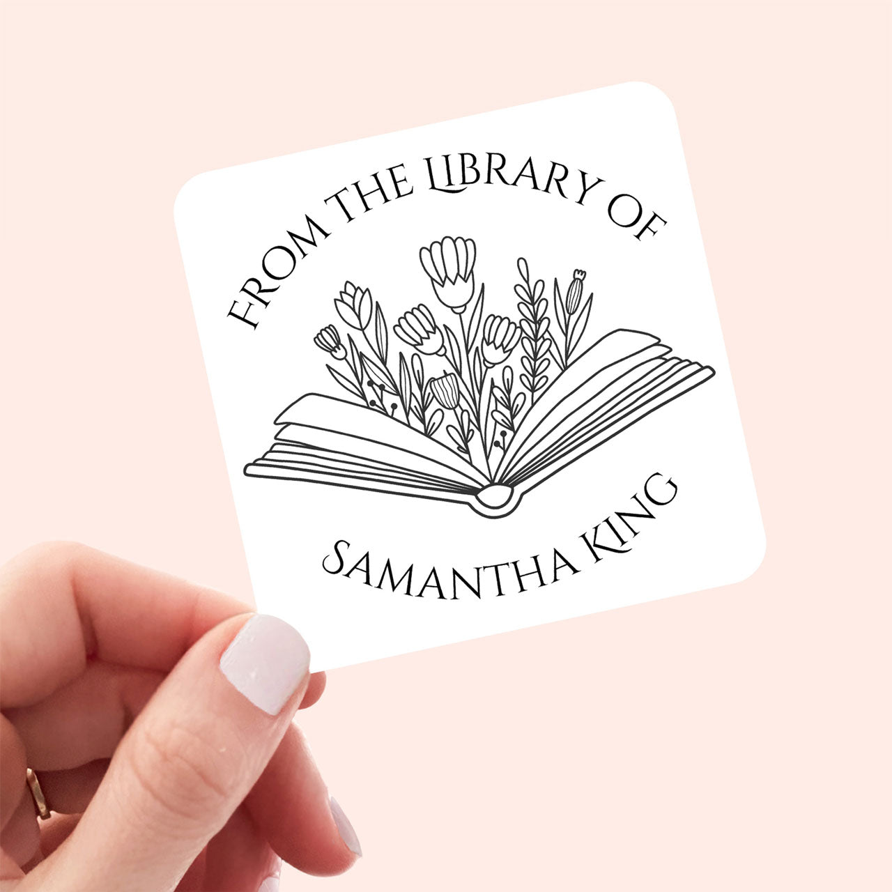 Personalized Bookplate Stickers