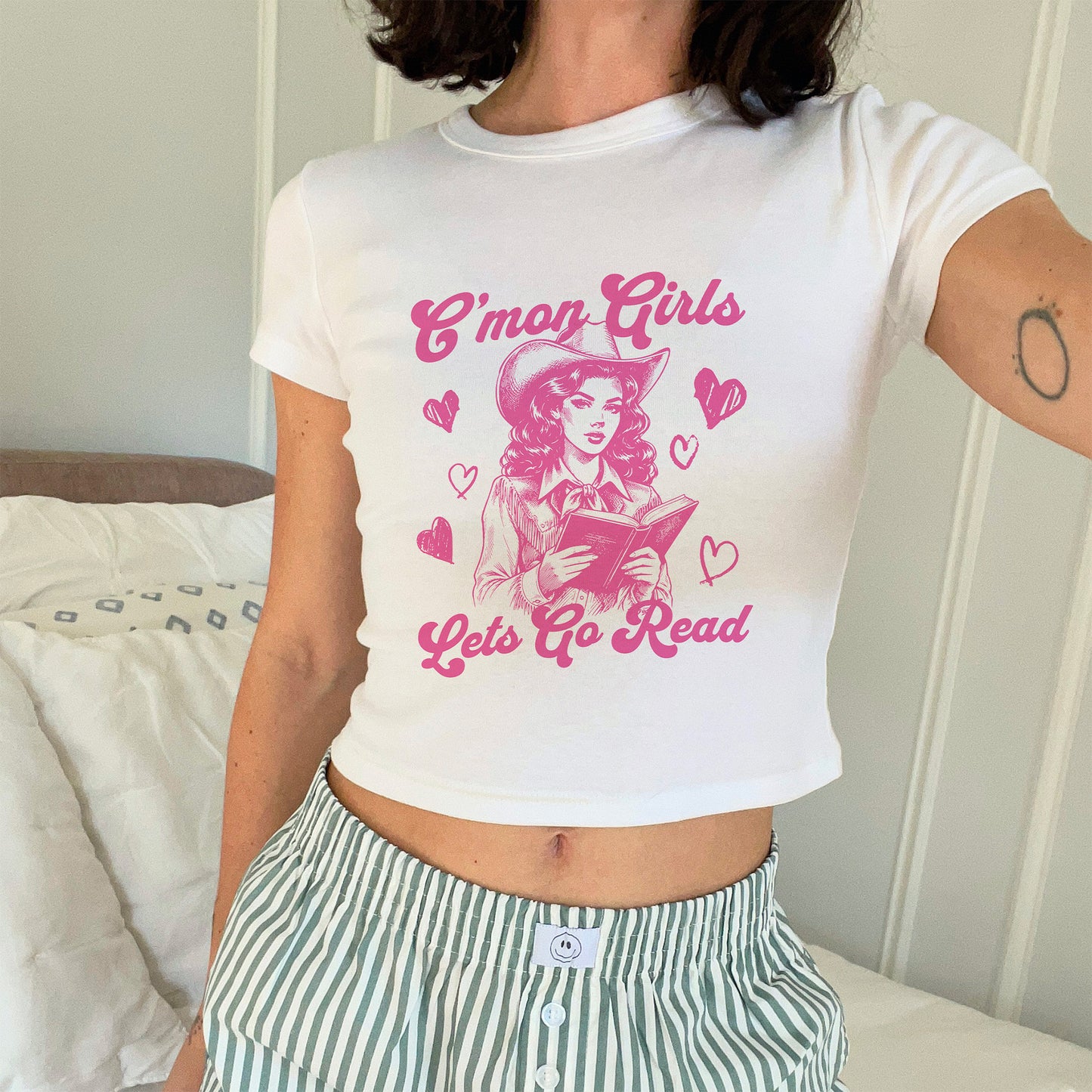 C'mon Girls Women's Baby Tee