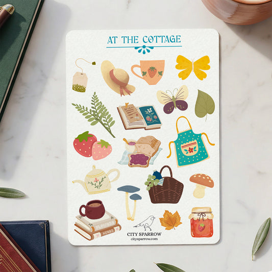 Cottage Core Sticker Sheet