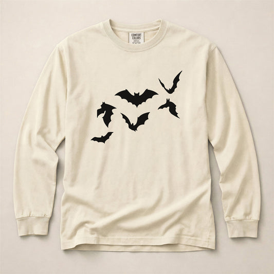 Flying Bats Long Sleeve T-Shirt