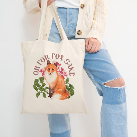 For Fox Sake Tote Bag