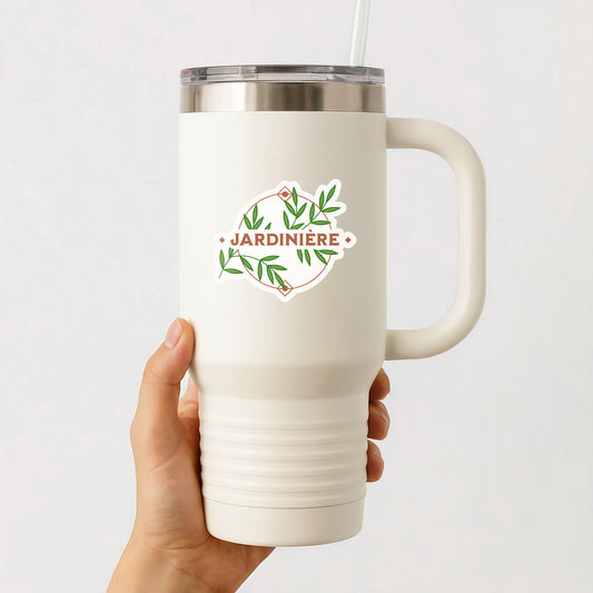 Jardinière Vinyl Decal Sticker