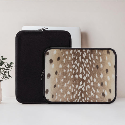 Spotted Fawn Print Laptop Computer Case