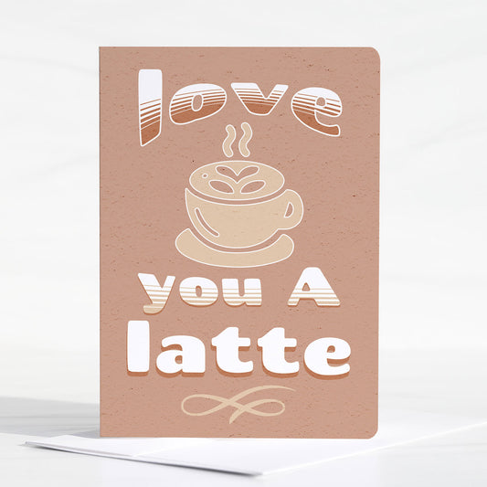 Latte Love Card