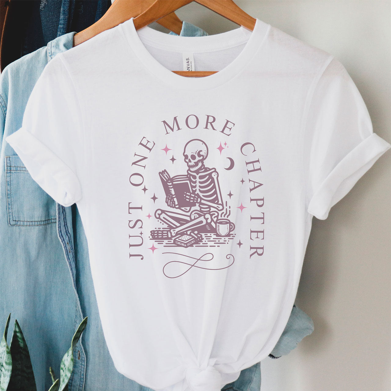 Just One More Chapter Tee Shirt