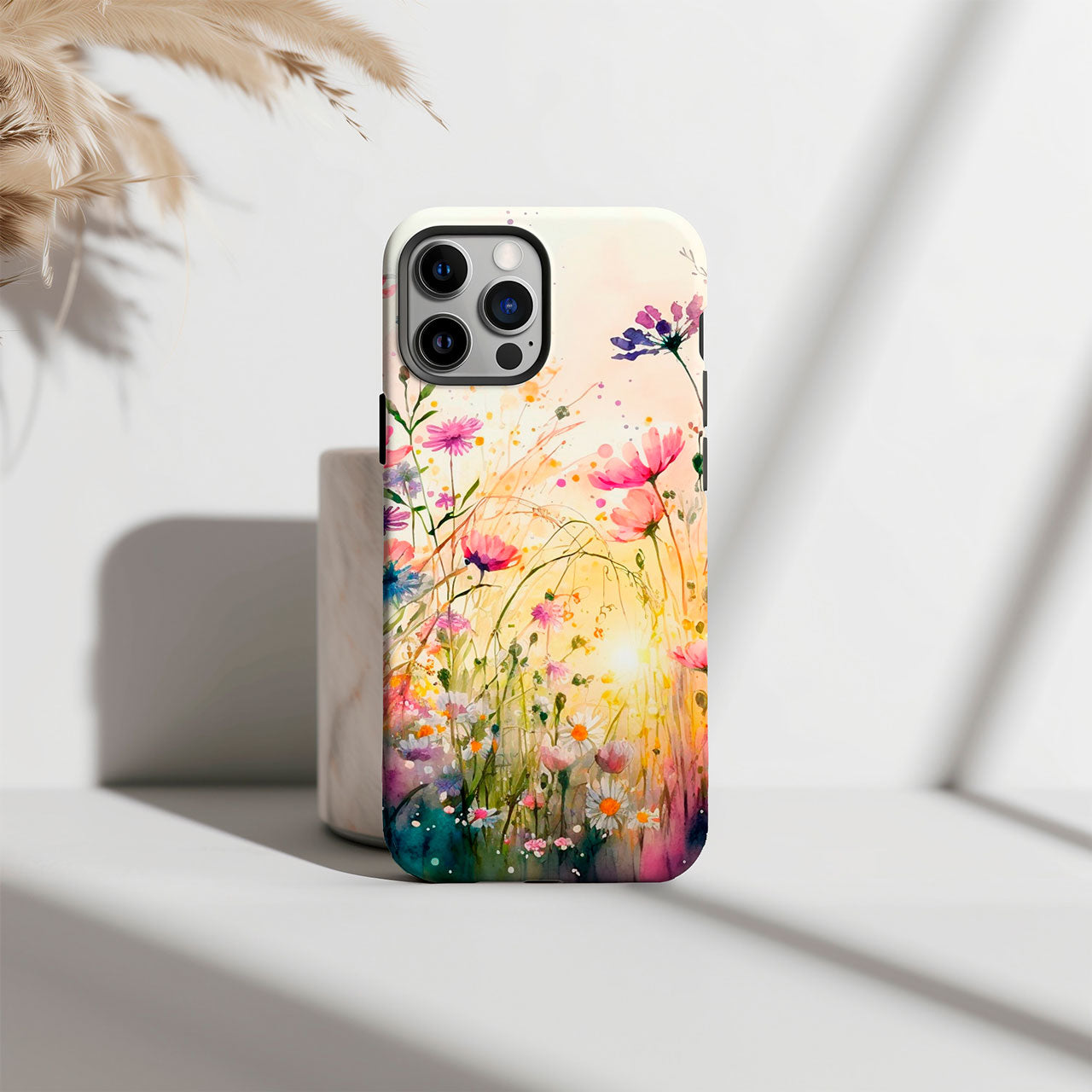 iPhone Watercolor Wildflower Case