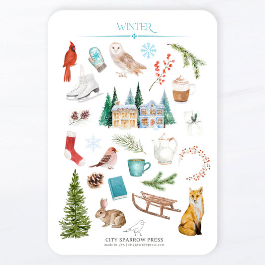 Seasonal Sticker Bundle | Pack of 4