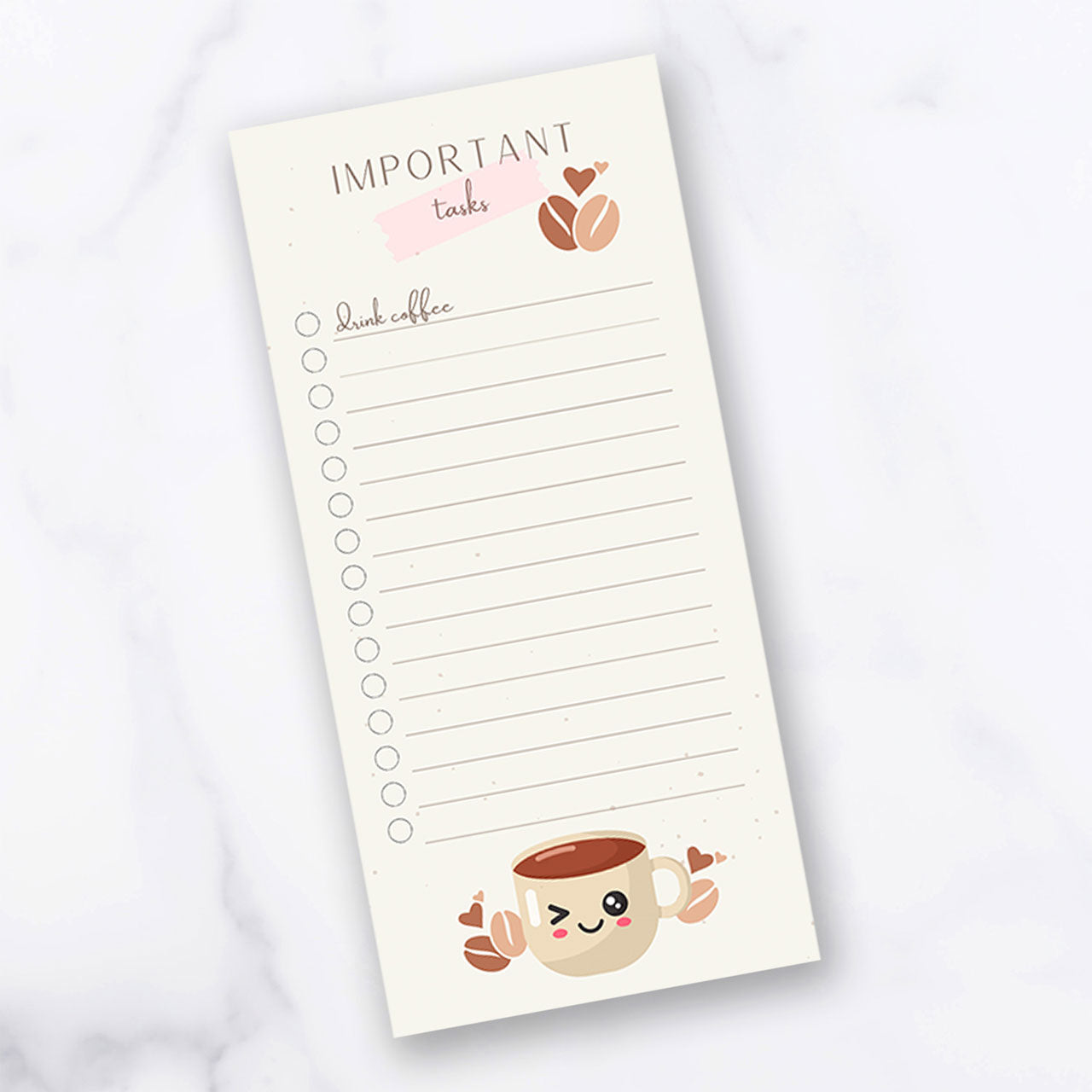 Coffee To Do List