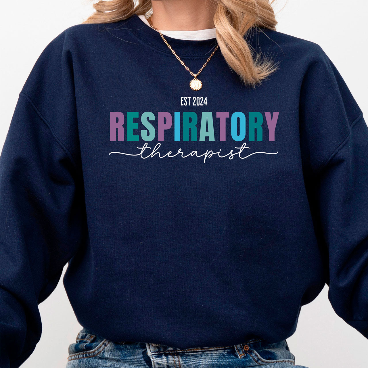 Custom Respiratory Therapist Sweatshirt