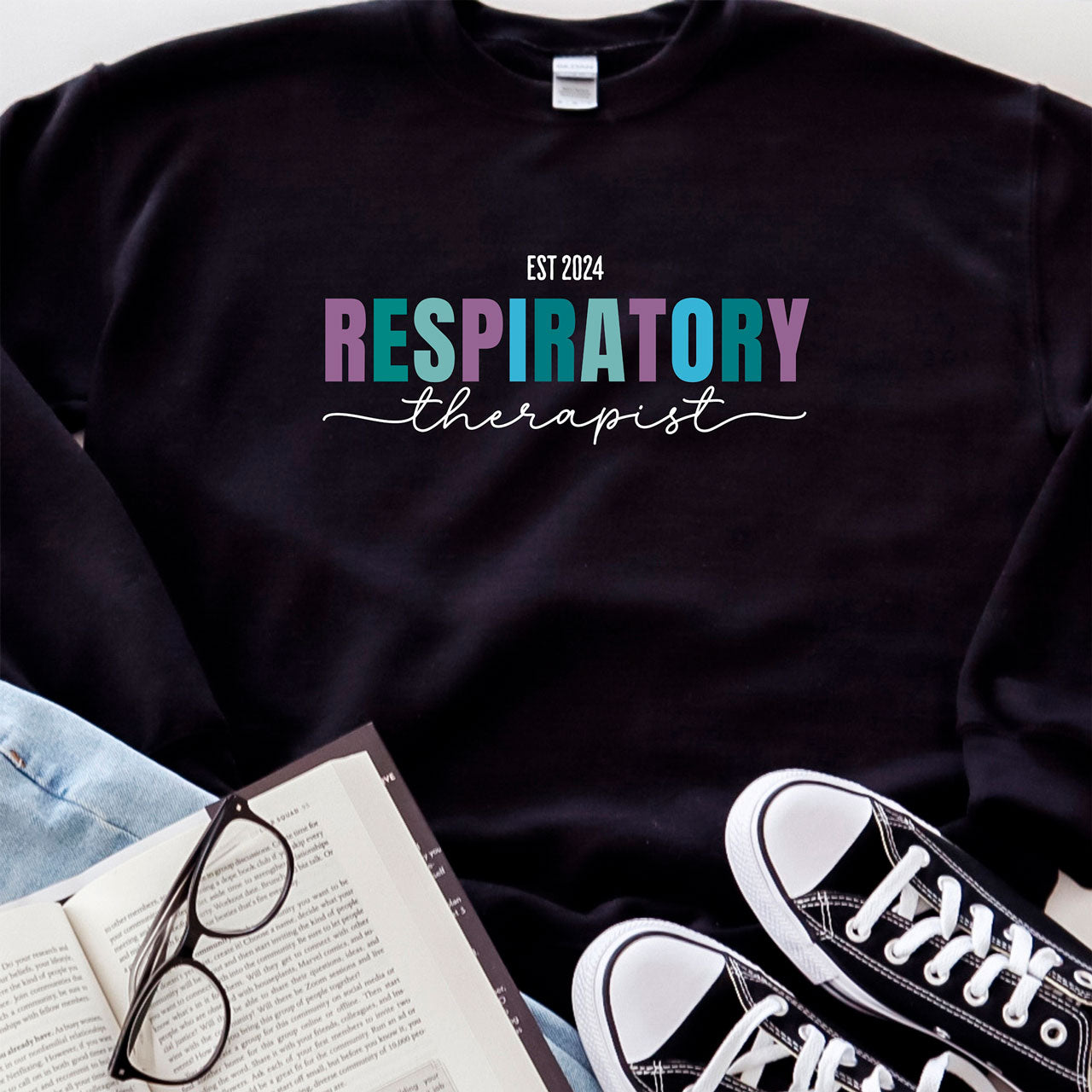 Custom Respiratory Therapist Sweatshirt
