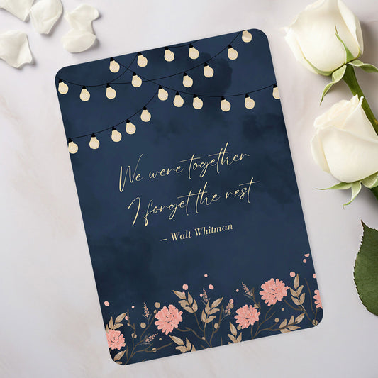 Romantic Quote Card