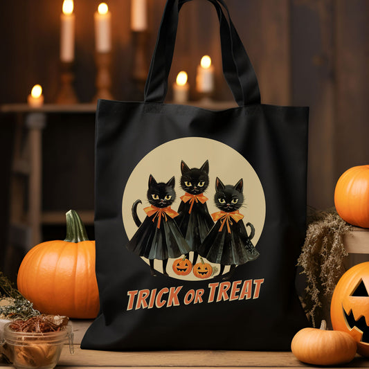Trick or Treat Canvas Tote Bag