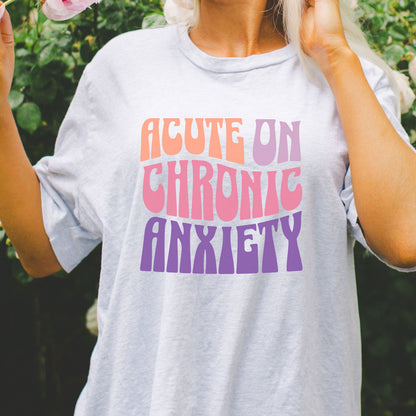Anxiety Tee | Pink