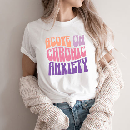 Anxiety Tee | Pink