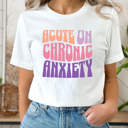 Anxiety Tee | Pink