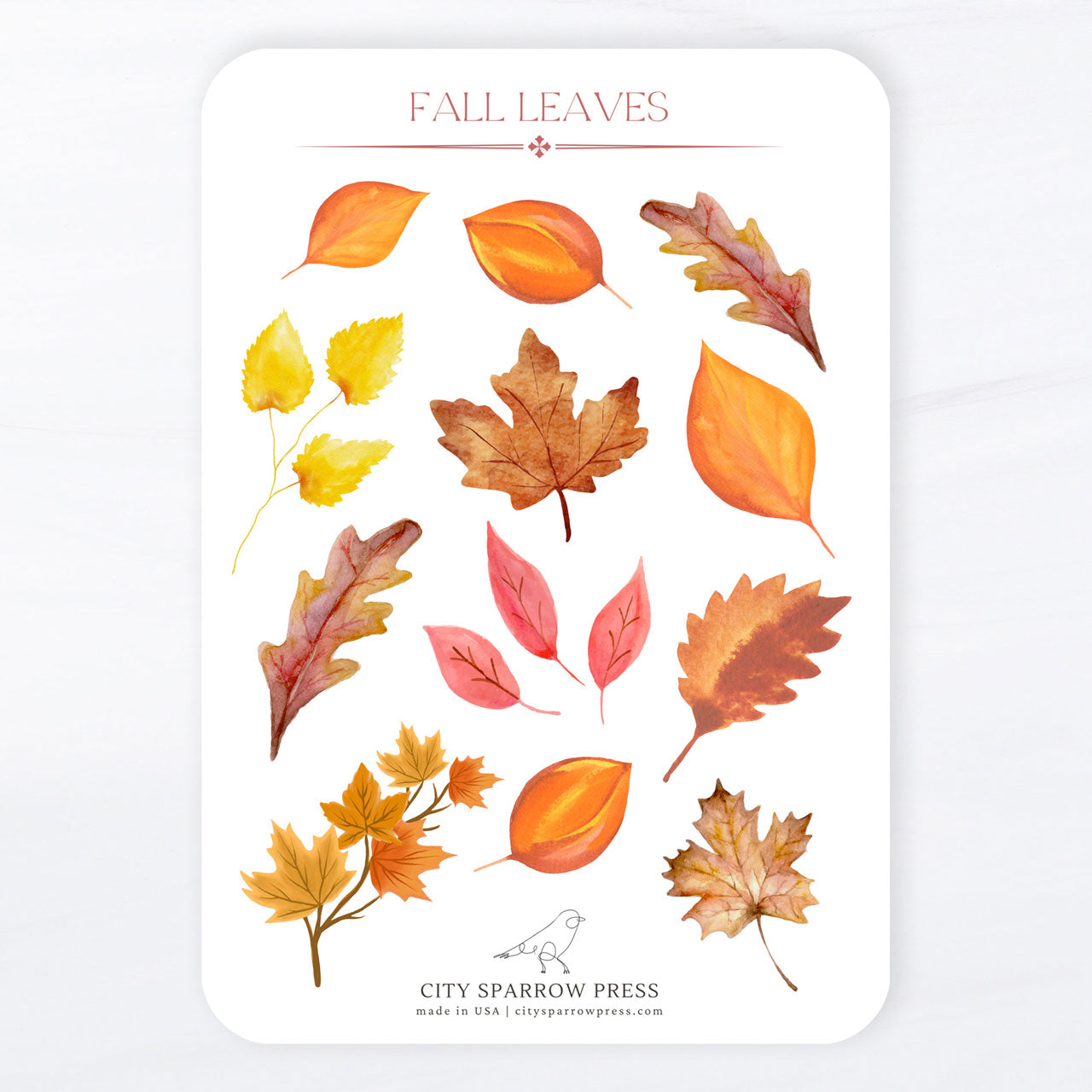 Autumn Sticker Sheet Bundle