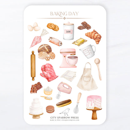 Baking Sticker Sheet