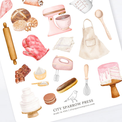 Baking Sticker Sheet