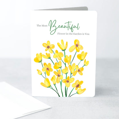 Mother's Day Card | Wildflower Bouquet