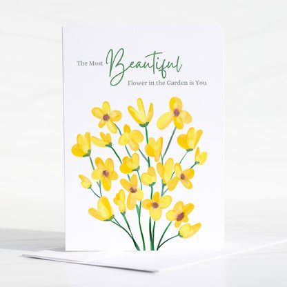 Mother's Day Card | Wildflower Bouquet