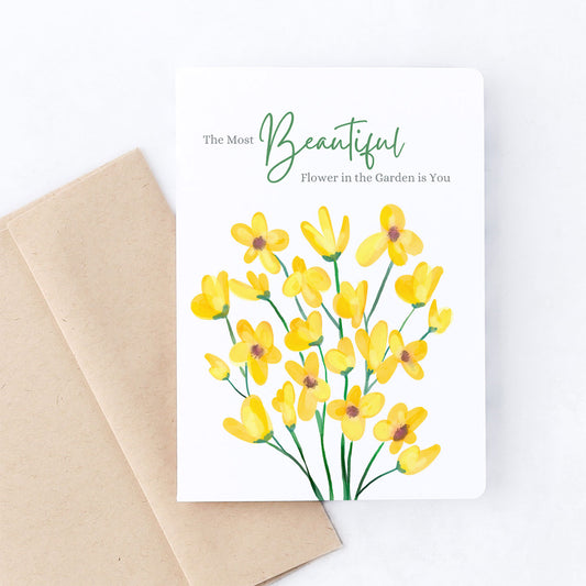 Mother's Day Card | Wildflower Bouquet