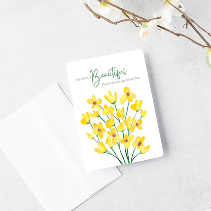 Mother's Day Card | Wildflower Bouquet