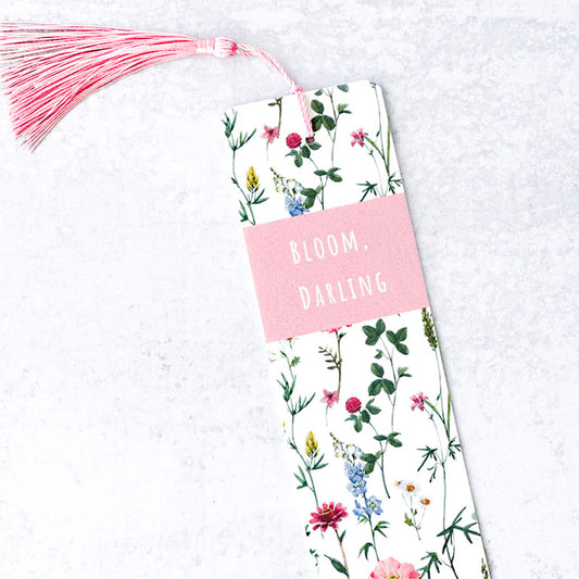 Bloom Floral Bookmark