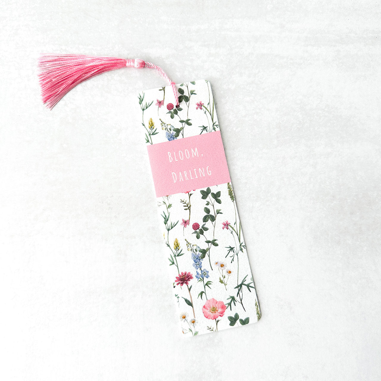 Bloom Floral Bookmark
