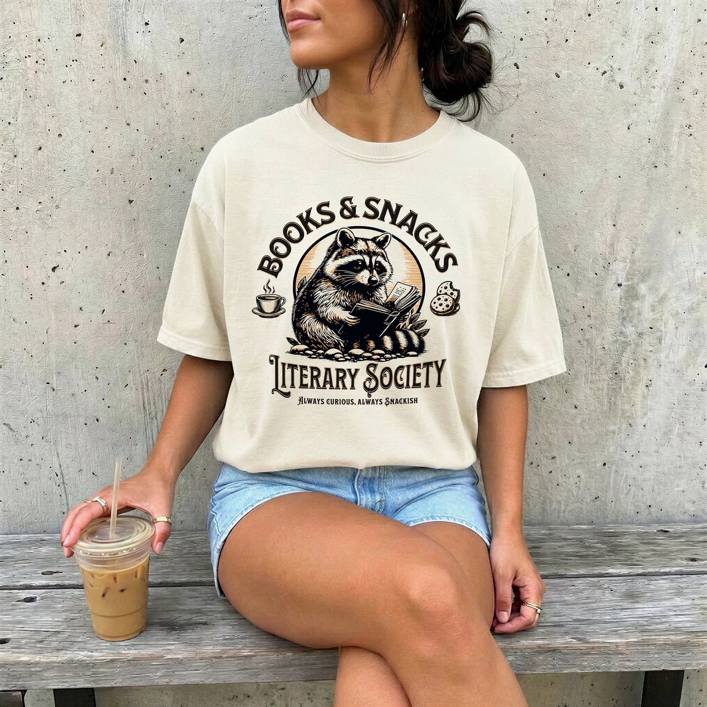 Books & Snacks Tee Shirt