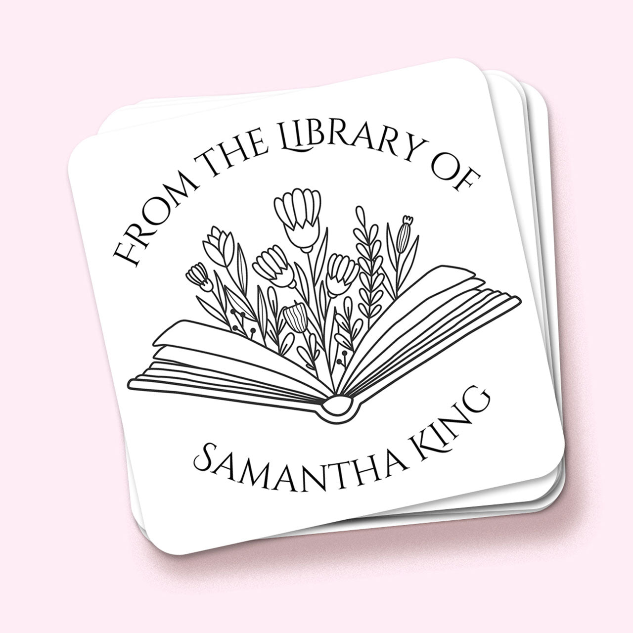 Personalized Bookplate Stickers