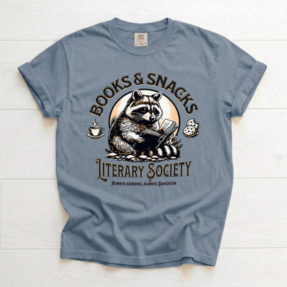 Books & Snacks Tee Shirt