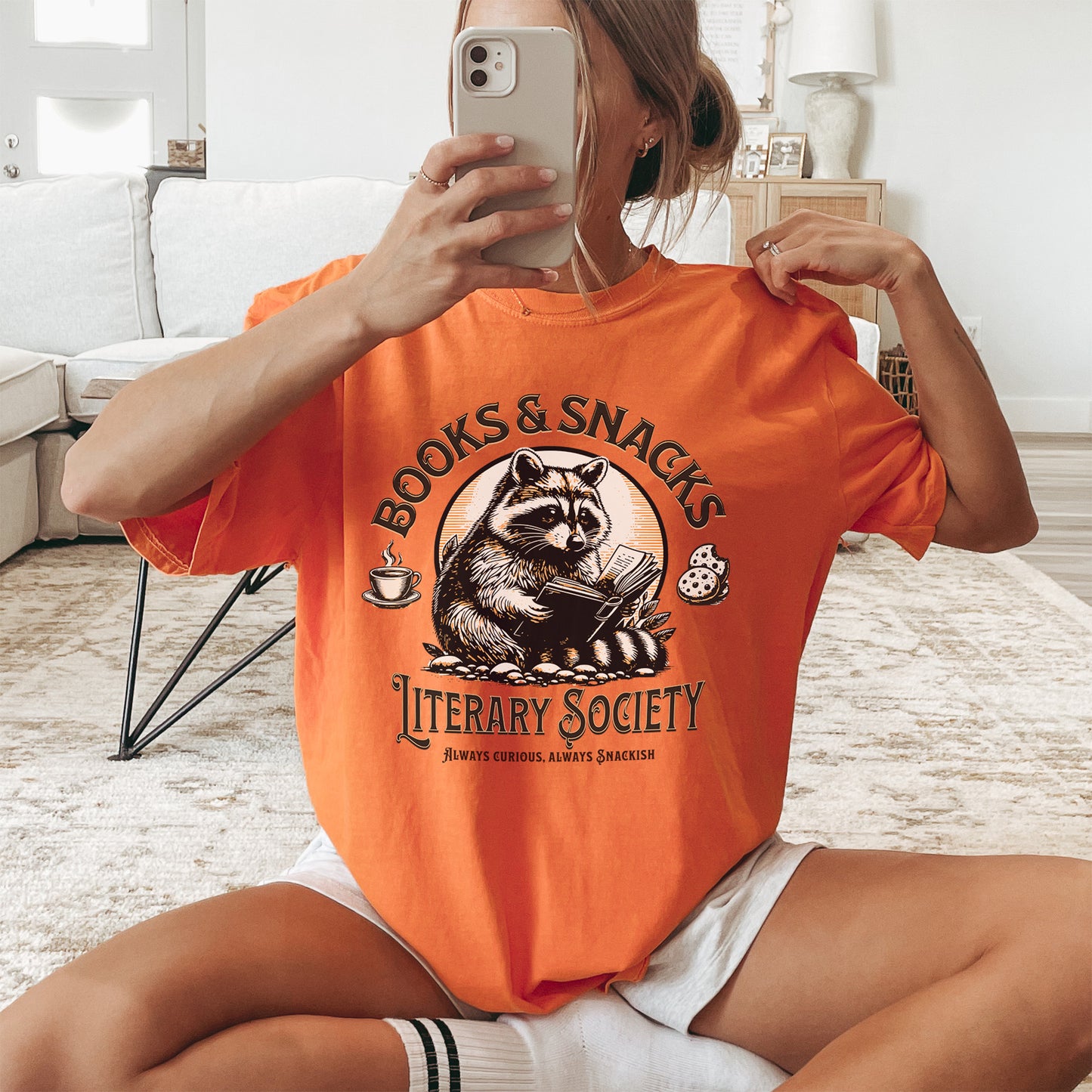 Books & Snacks Tee Shirt