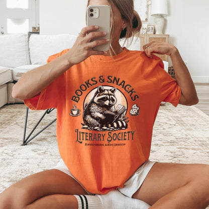Books & Snacks Tee Shirt