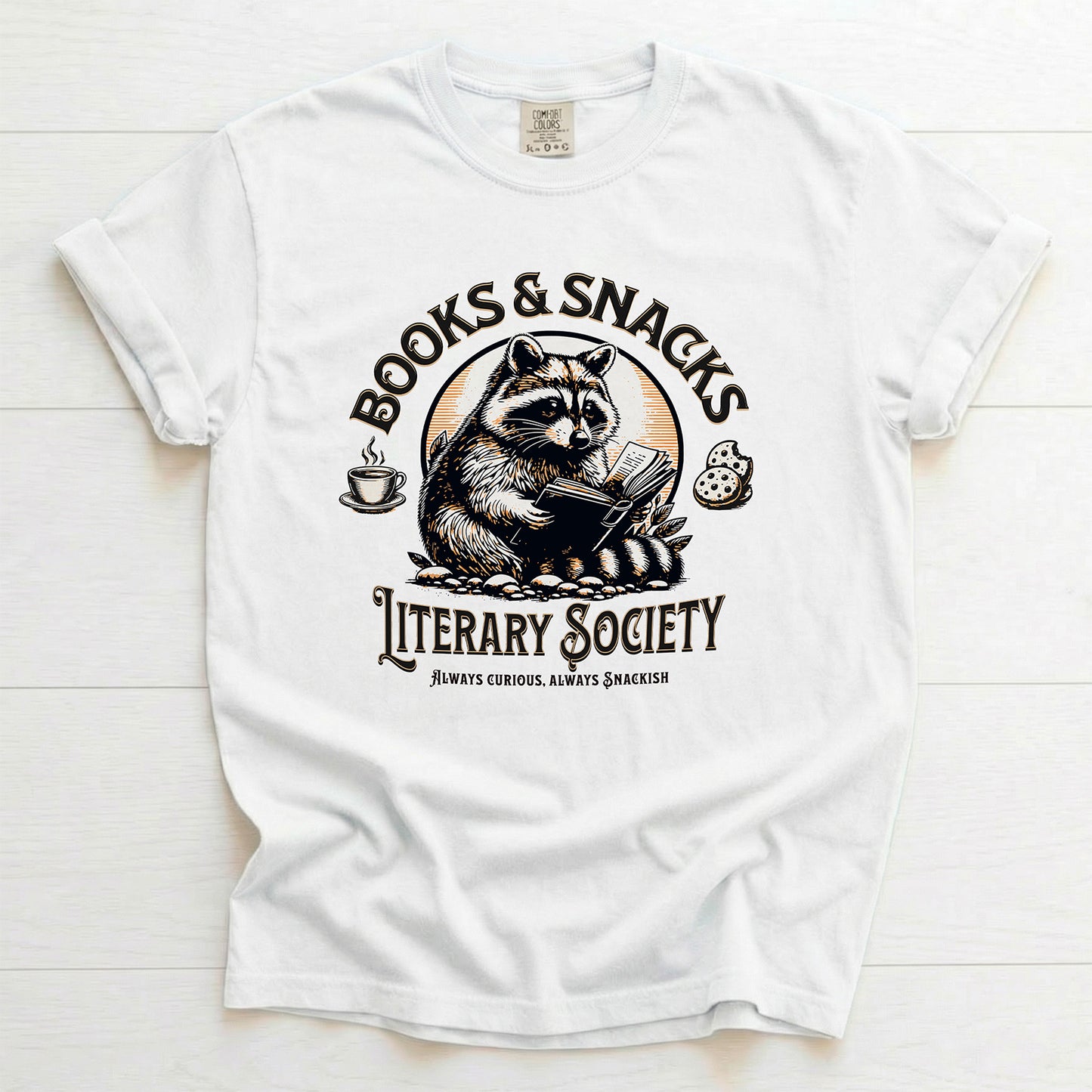 Books & Snacks Tee Shirt