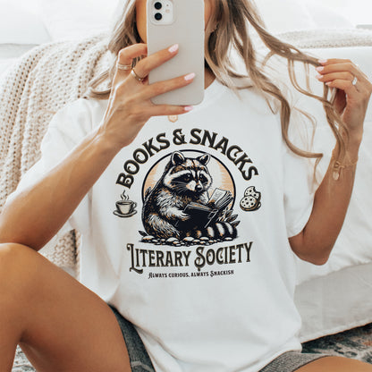 Books & Snacks Tee Shirt