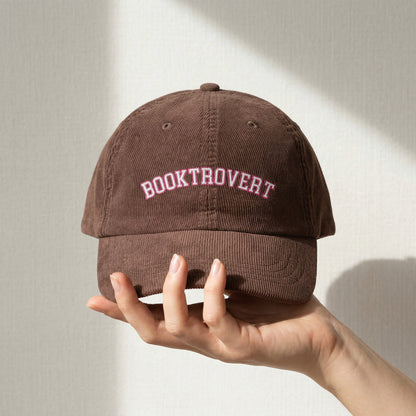 Booktrovert Embroidered Cap