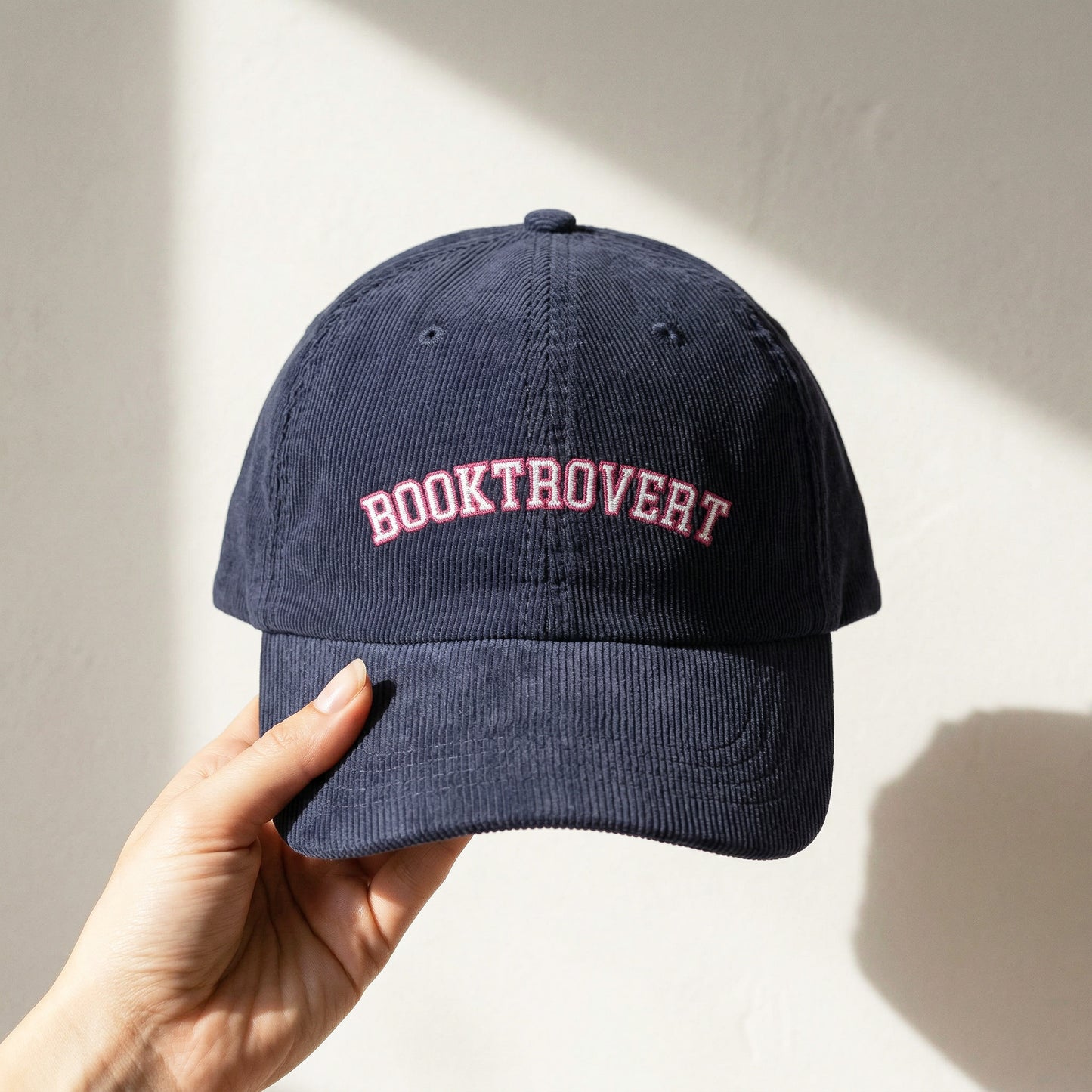 Booktrovert Embroidered Cap