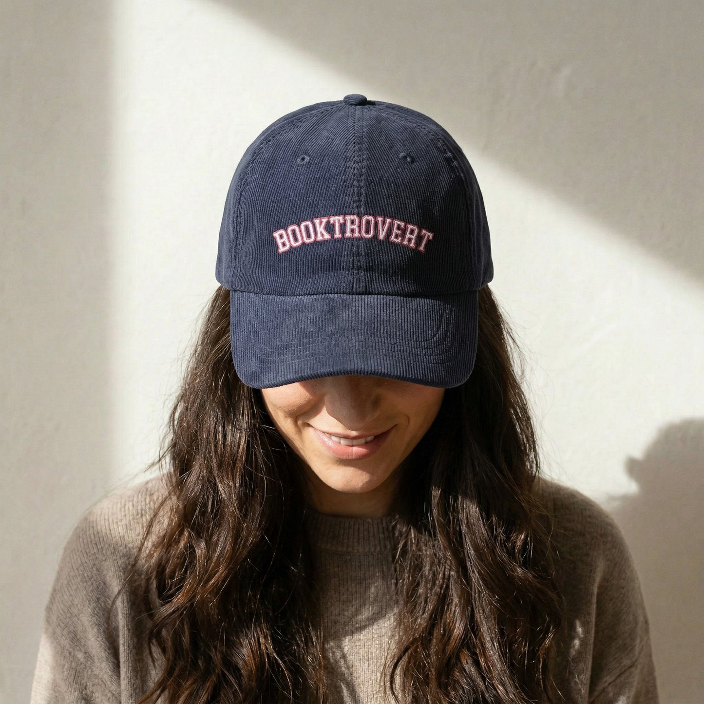 Booktrovert Embroidered Cap