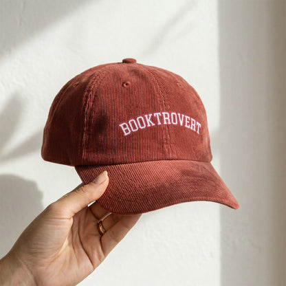 Booktrovert Embroidered Cap