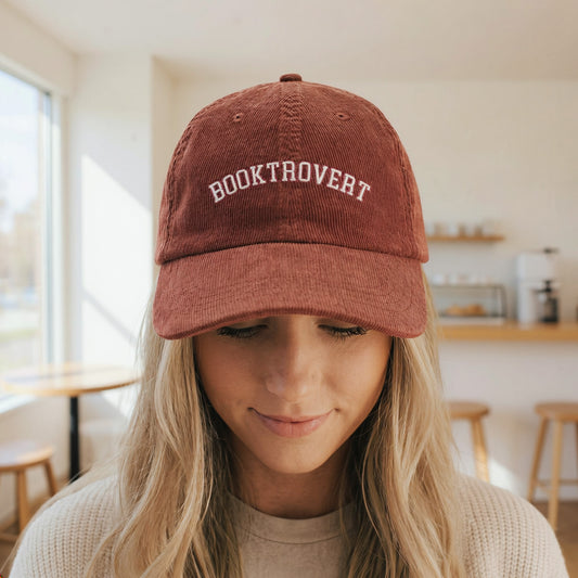Booktrovert Embroidered Cap