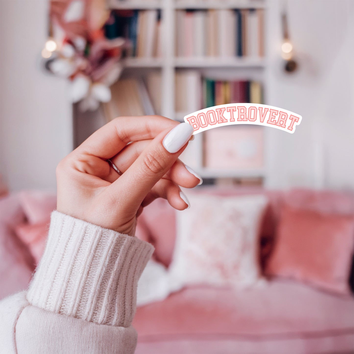 Booktrovert Vinyl Decal Sticker