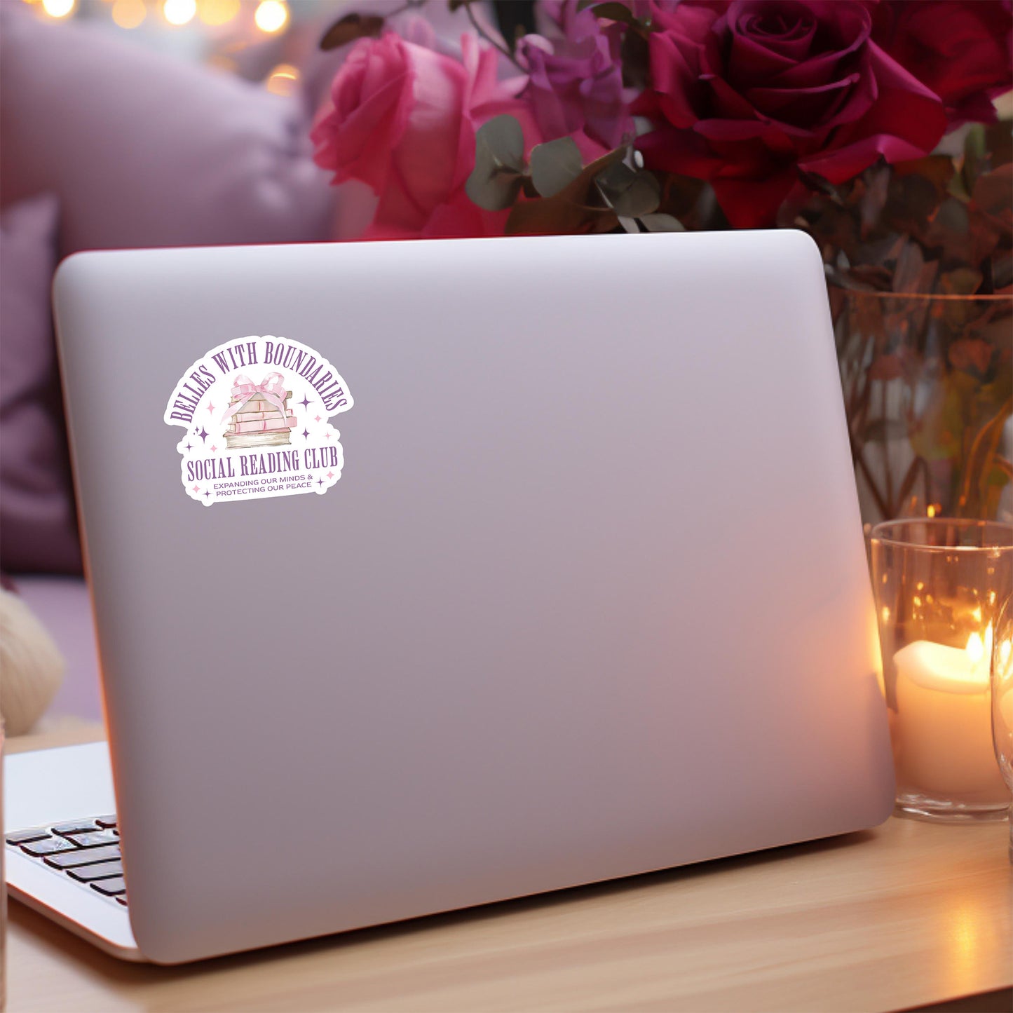 Belles With Boundaries Sticker