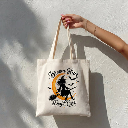 Broom Hair Don't Care Tote Bag