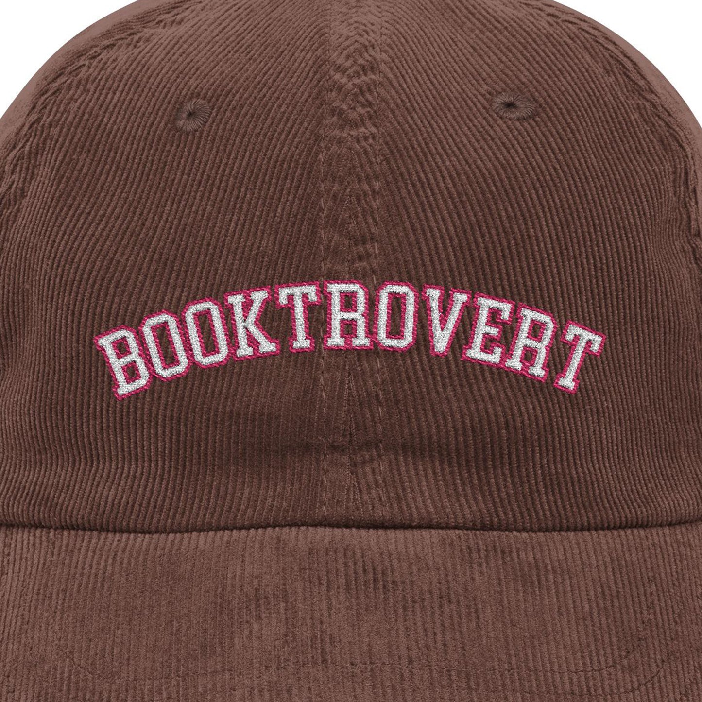 Booktrovert Embroidered Cap