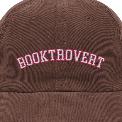 Booktrovert Embroidered Cap