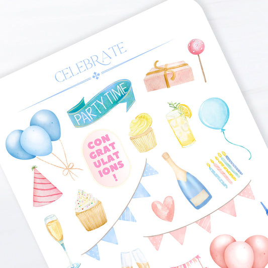 Celebration Stickers